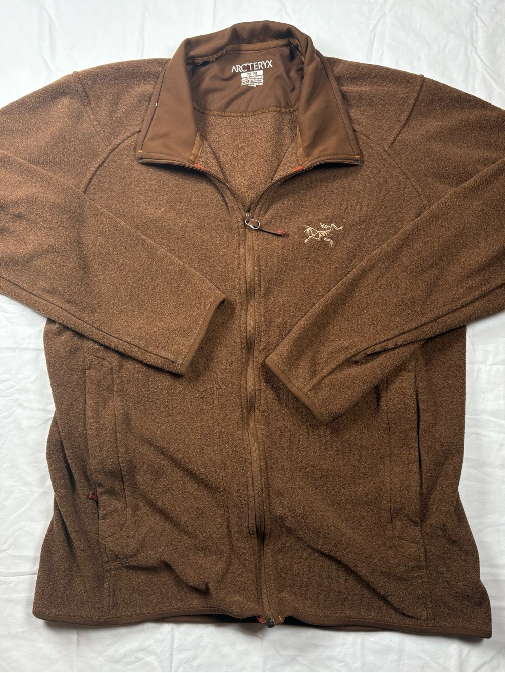 Arc'teryx Covert Men's Brown Full-Zip Fleece Jacket